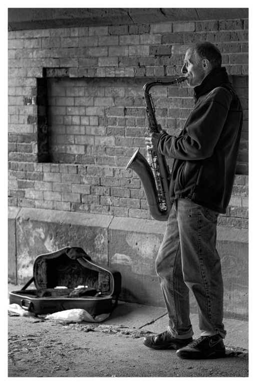 Sax Man, Central Park